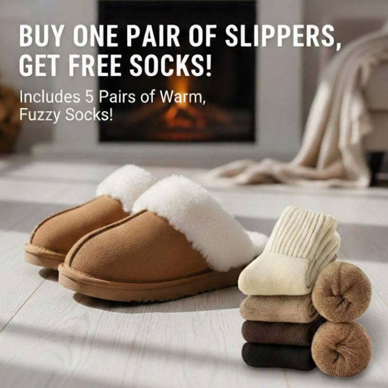 ORBIS SLIPPER WITH 5 FREE SOCKS orbis