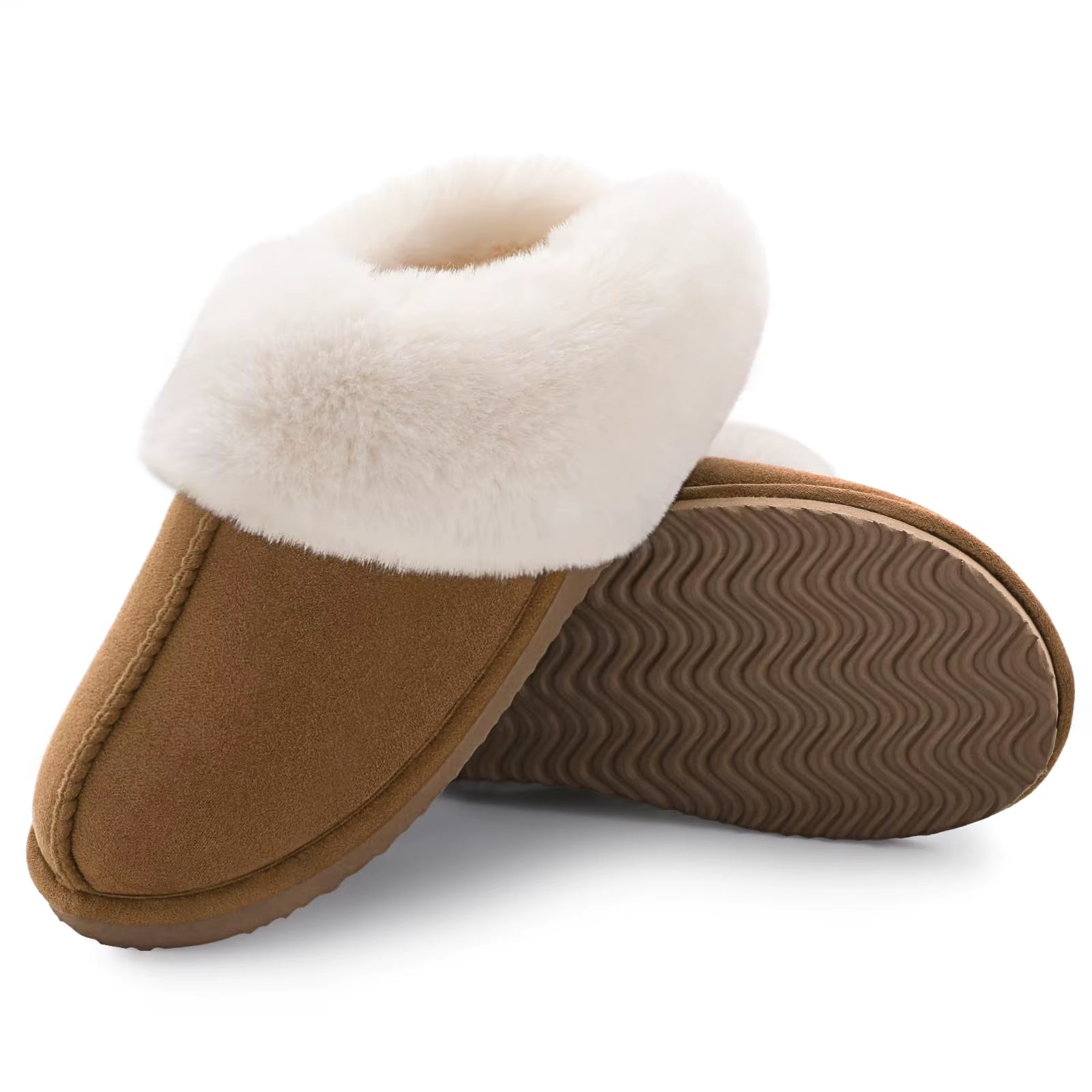 Fluffy Fur Slippers for Women Men Furry Fuzzy Home Flats Shoes Winter Plush Slippers Indoor Couple Cozy House Fur Shoes